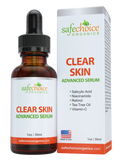 Clear Skin Acne, Age-Defying Serum + Tea Tree oil, Vitamin C, Retinol, Niacinamide & Salicylic Acid